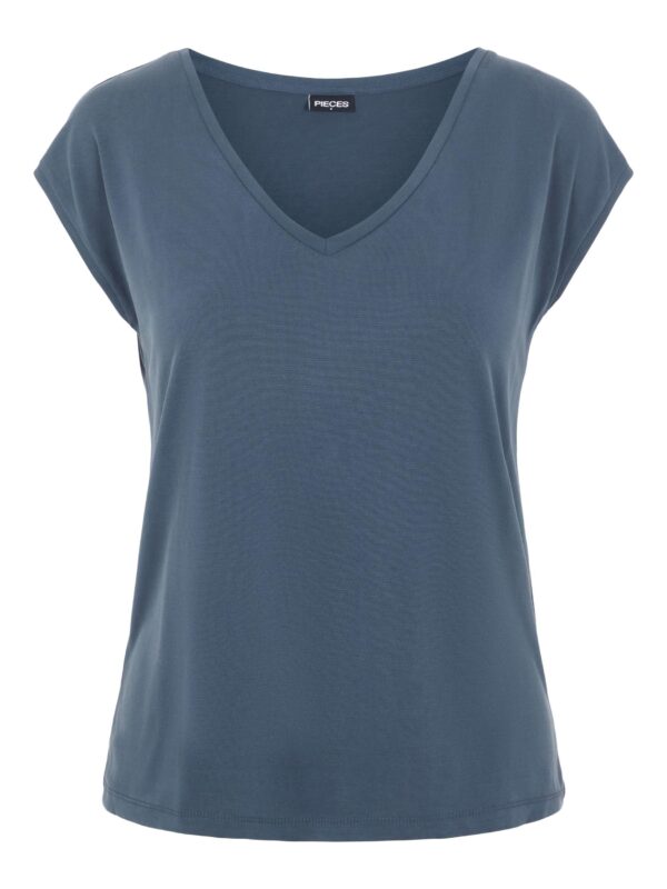 T-shirt PCKAMALA (Ombre blue) de PIECES. – Image 5