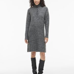 Robe pull Vinynni (Dark grey) de VILA