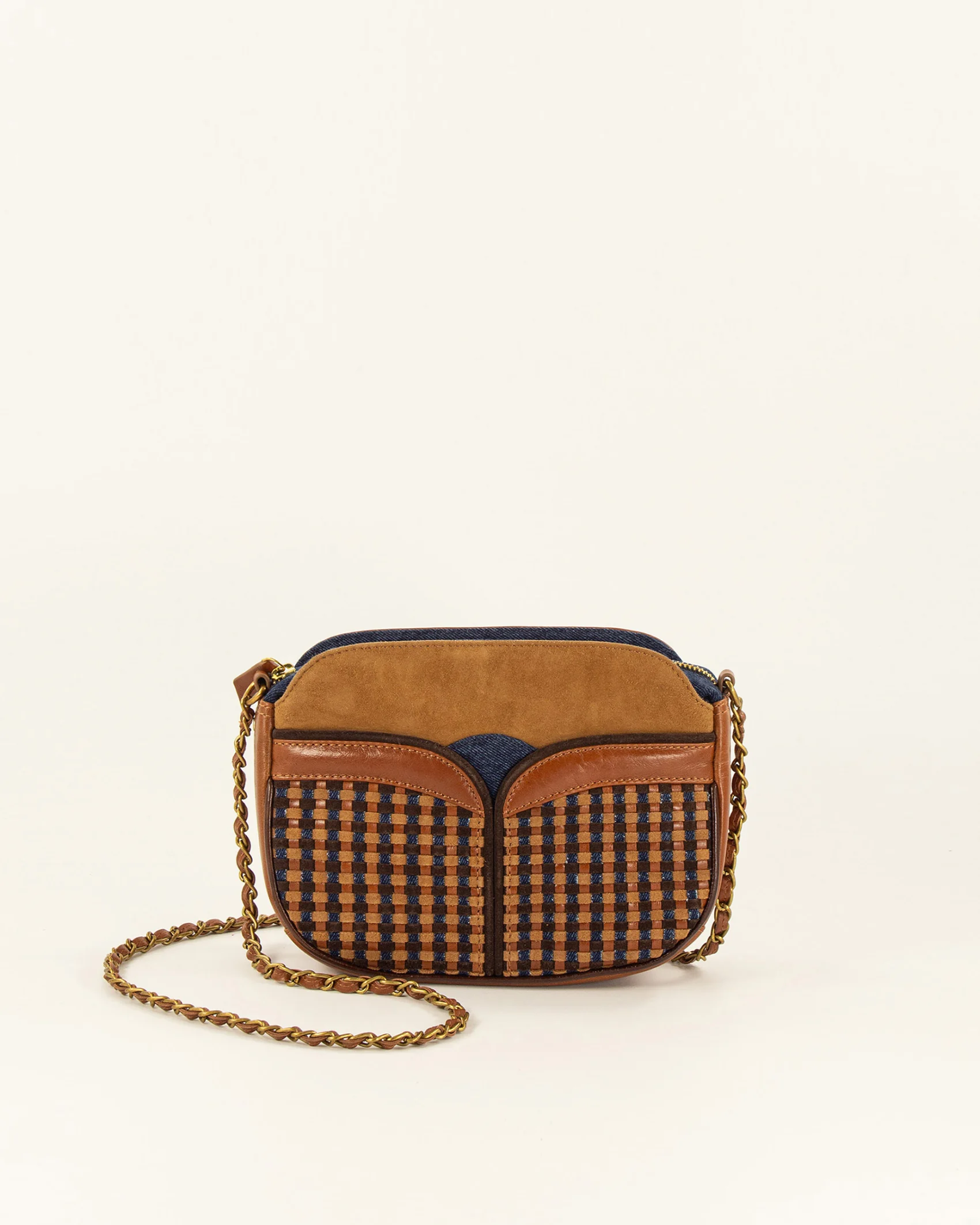 Sac Divine en Blue Clay de Sessùn chez dress code shop- 68000 COLMAR