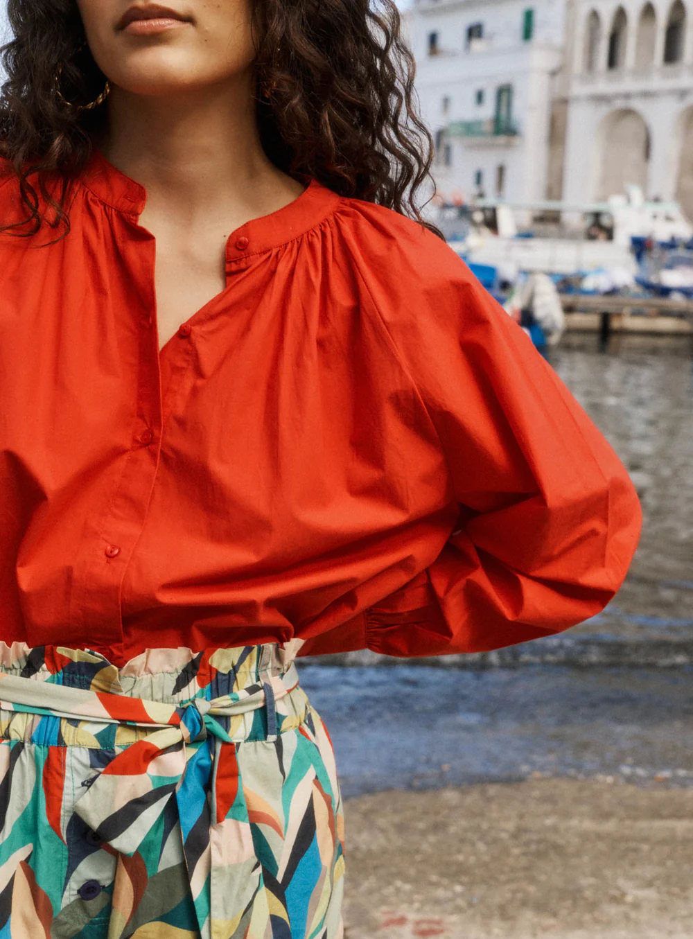 blouse Tea Coquelicot de Petite Mendigote chez Dress code shop- 68000 COLMAR - ALSACE