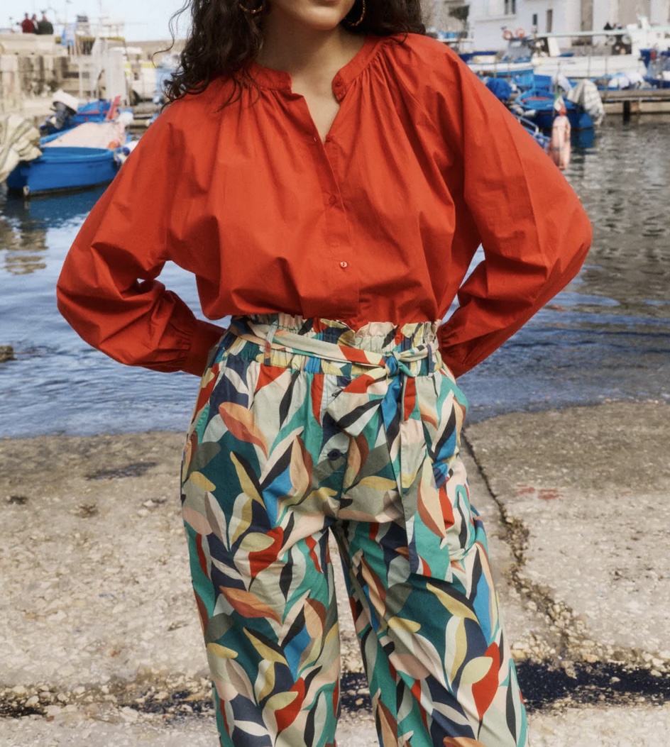 Blouse Tea (Coquelicot) de Petite Mendigote – Image 7