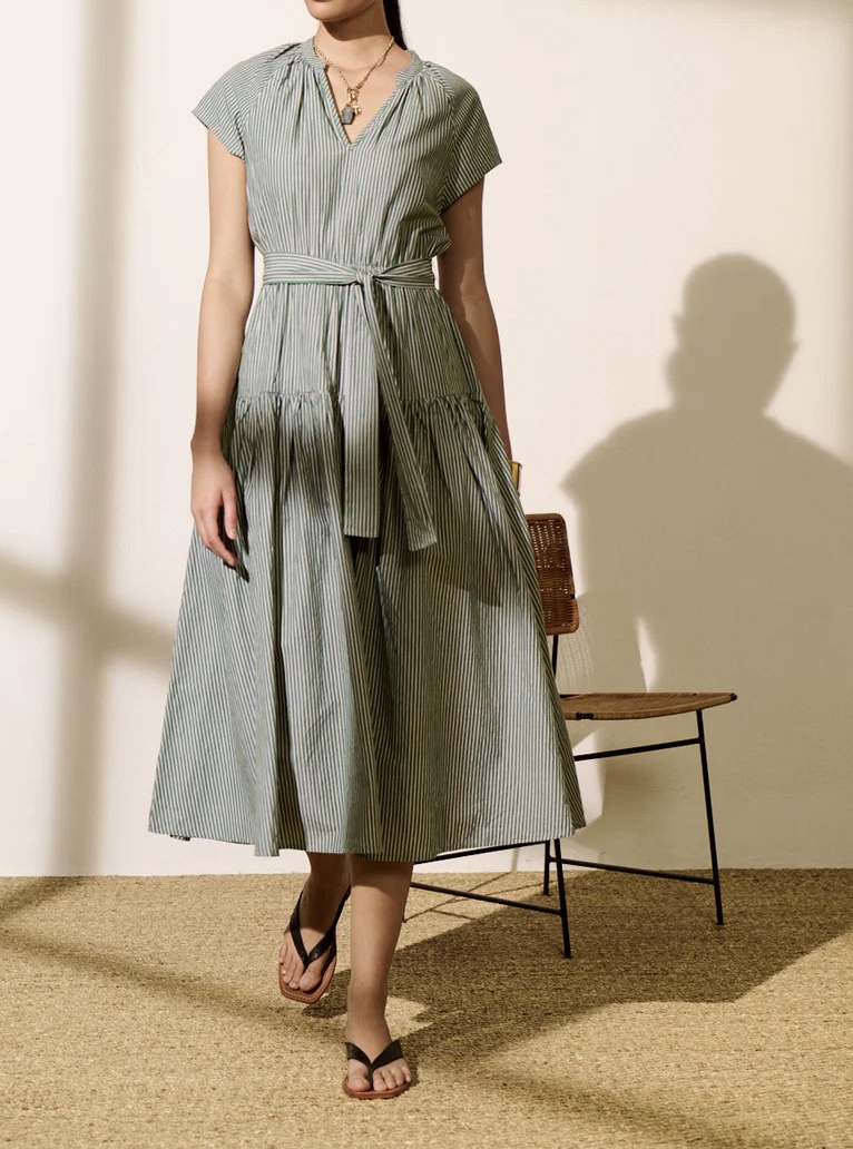 Robe Rachel (Basilic) de Petite Mendigote – Image 5