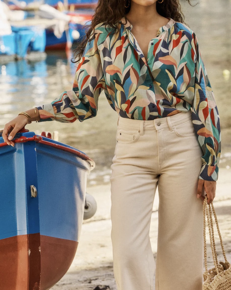 Blouse Tea (Multicolore) de PETITE MENDIGOTE – Image 5