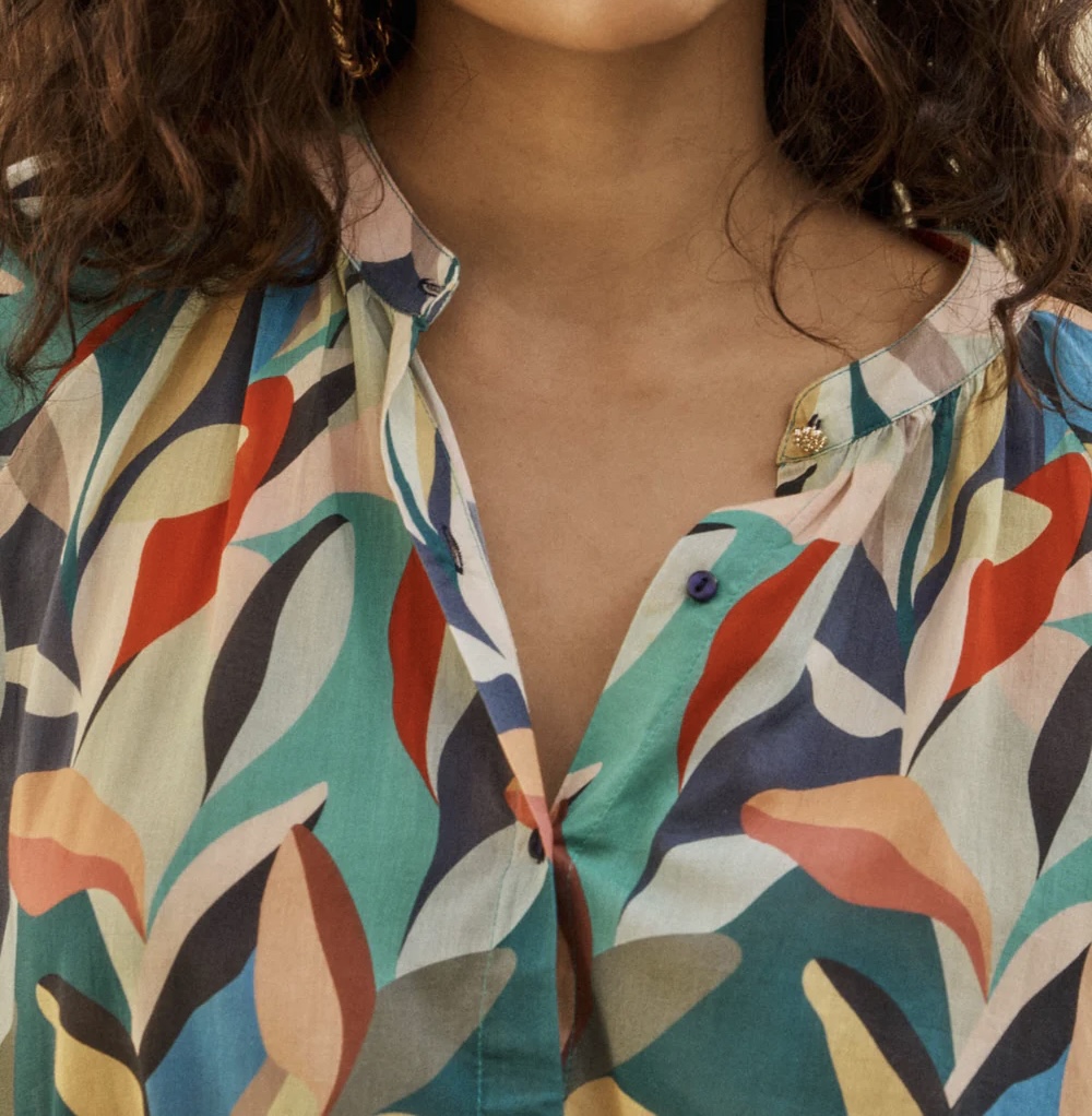 Blouse Tea (Multicolore) de PETITE MENDIGOTE – Image 2
