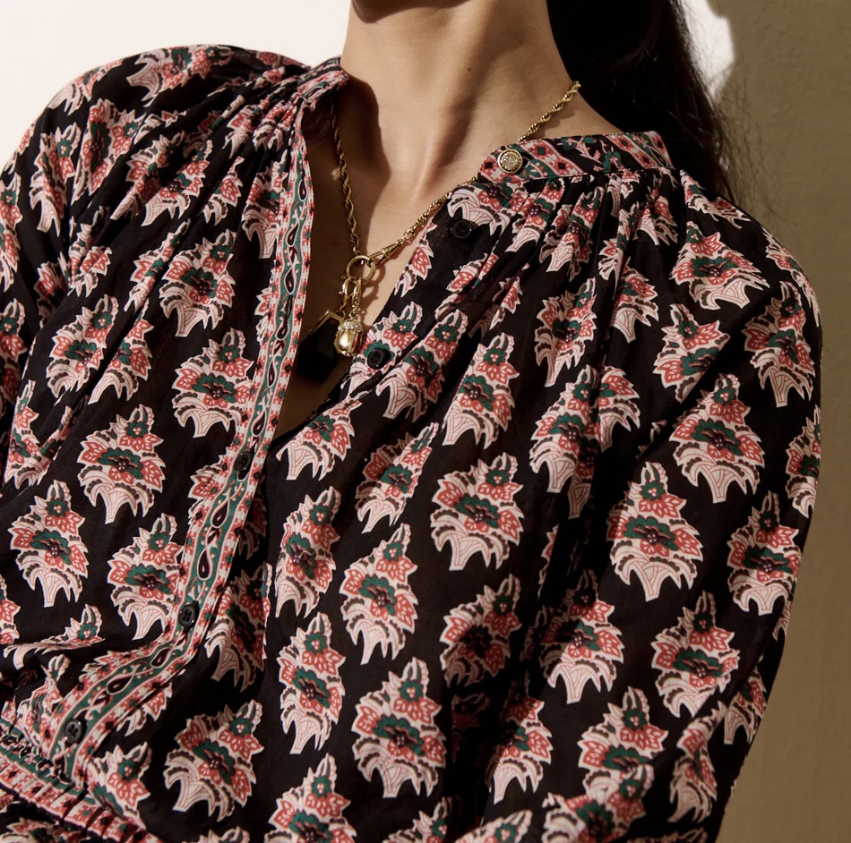 Blouse Tea Indy (Multicolore) de PETITE MENDIGOTE – Image 2