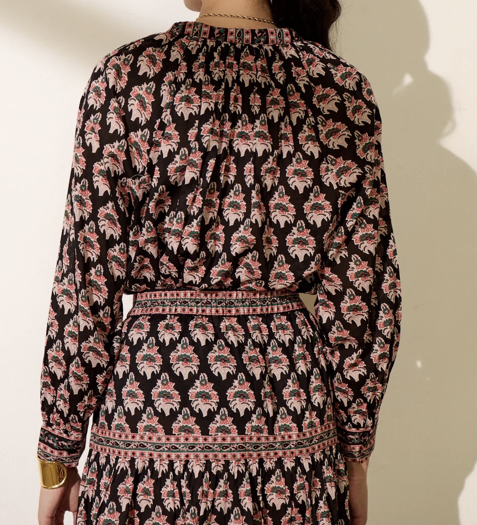 Blouse Tea Indy (Multicolore) de PETITE MENDIGOTE – Image 6