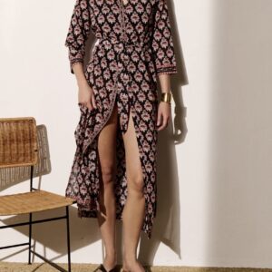 Robe Ramara Indy multicolore de la Petite Mendigote chez Dress Code shop- 68000 COLMAR