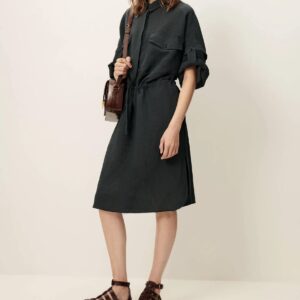 Robe-Anatole-Smoke Green de Sessùn chez Dress Code shop- 68000 Colmar