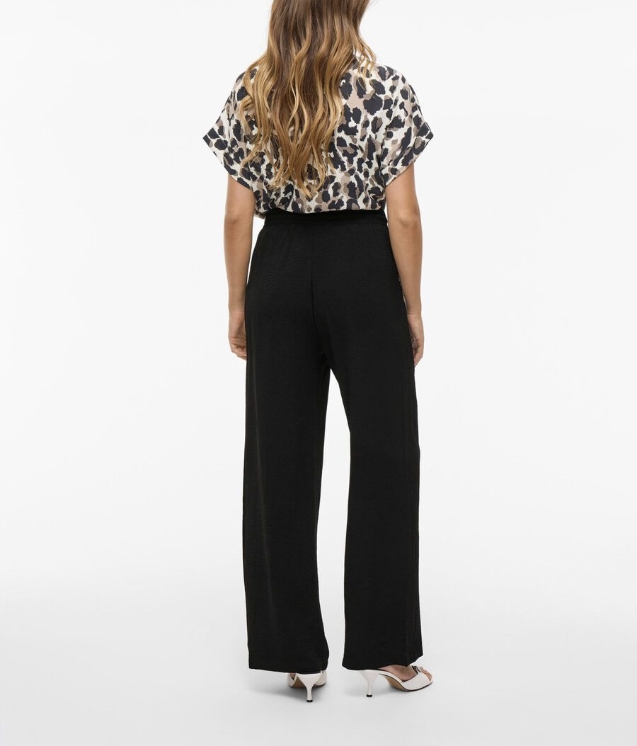 Pantalon Vijosa (Black Beauty) de VILA – Image 2