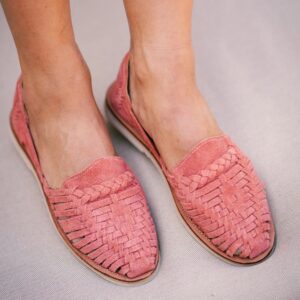 Mocassin-Alegre-Suede-Framboise_Mapache de chez Dress code shop- 68000 COLMAR