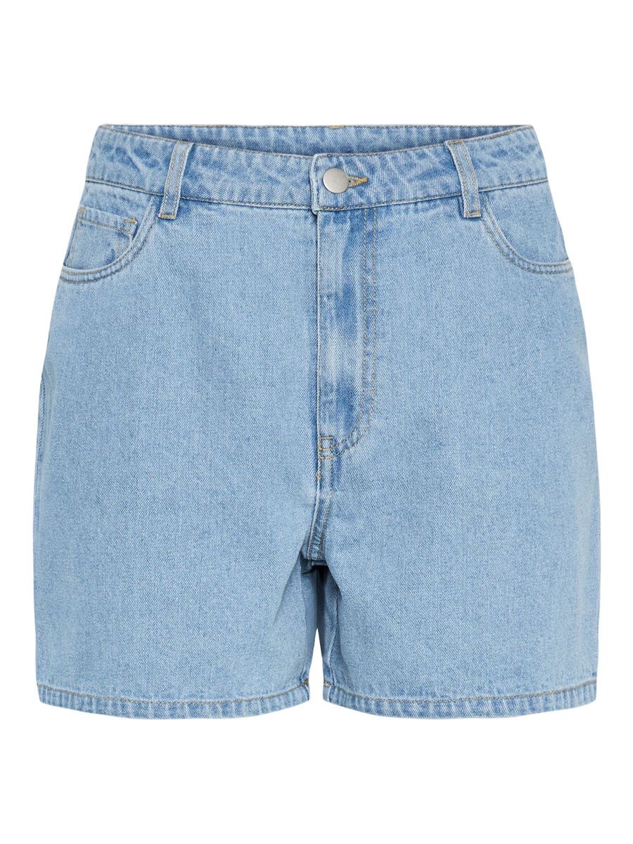 Short PCabbi (Light Blue Denim) de PIECES – Image 5