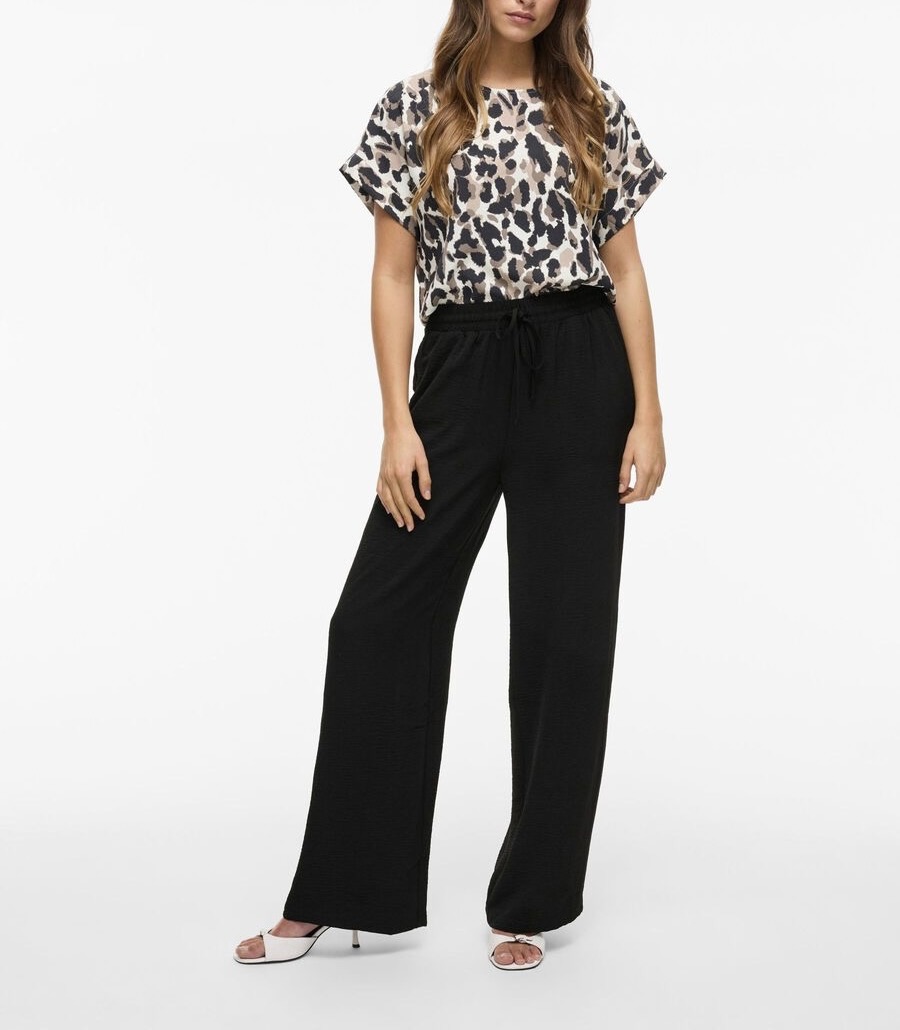 Pantalon Vijosa (Black Beauty) de VILA – Image 4