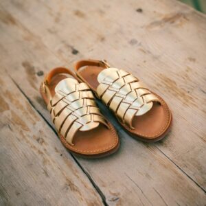 Sandales Cali en Champagne de Mapache chez Dress code shop- 68000 COLMAR