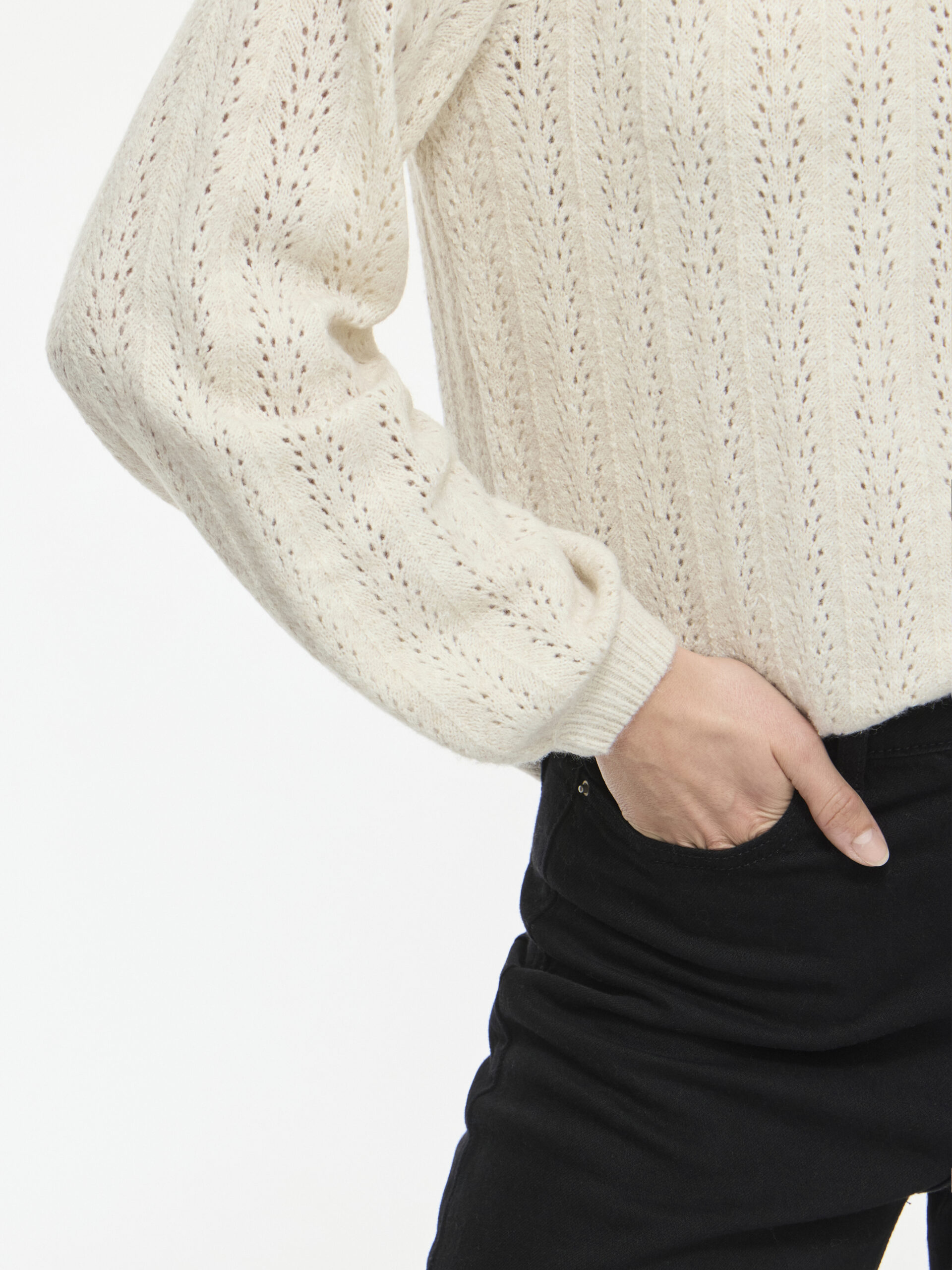 Pull Viliga Pointelle de VILA – Image 3