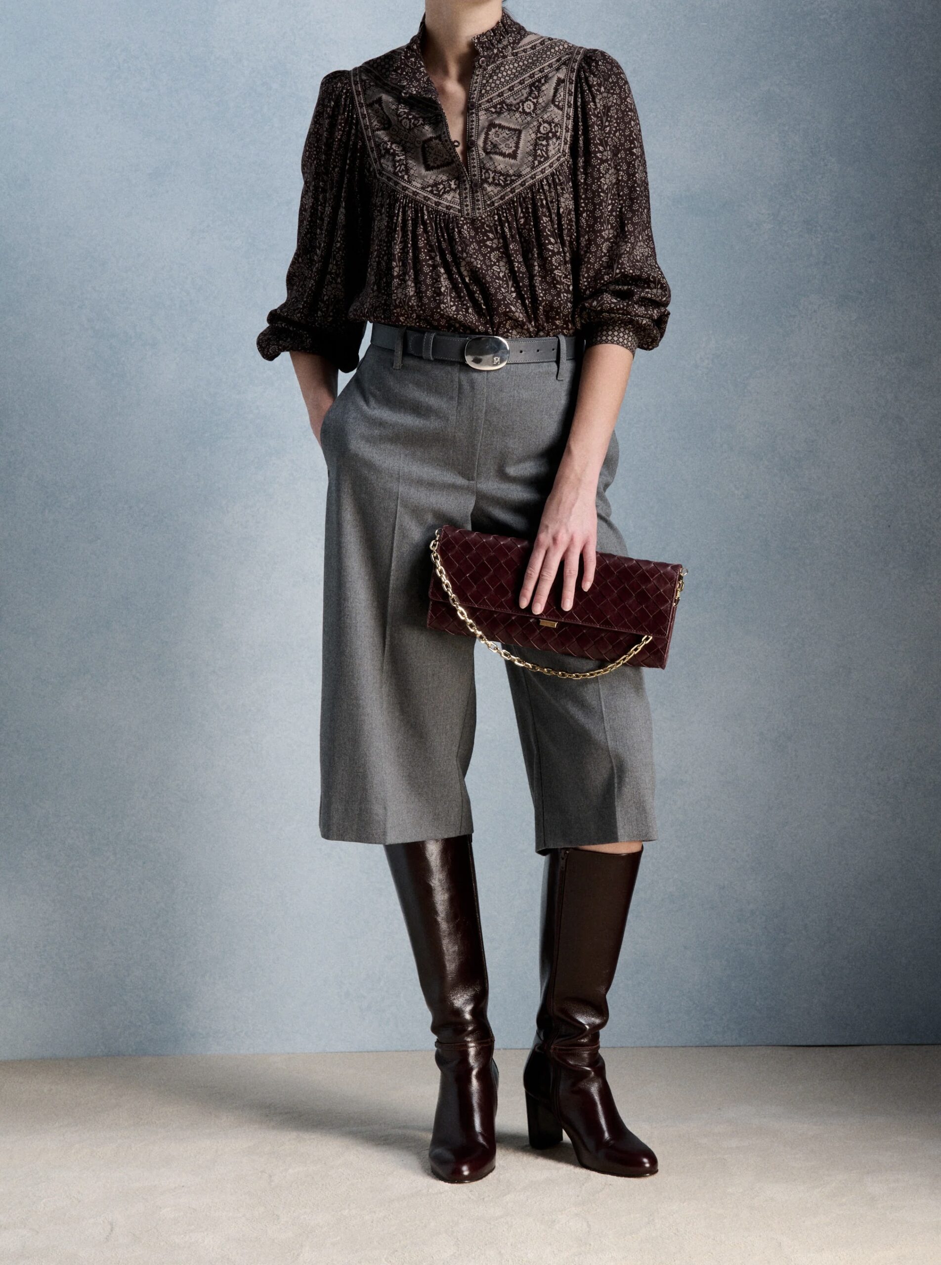 Blouse Tina (Chocolat) de PETITE MENDIGOTE – Image 4