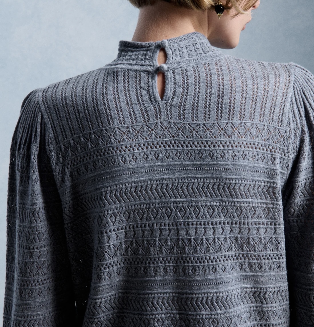 Pull Minet (Gris) de PETITE MENDIGOTE – Image 2