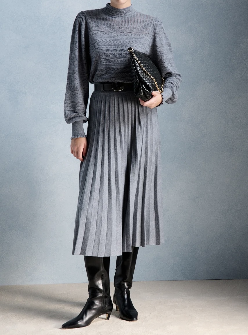 Pull Minet (Gris) de PETITE MENDIGOTE – Image 4
