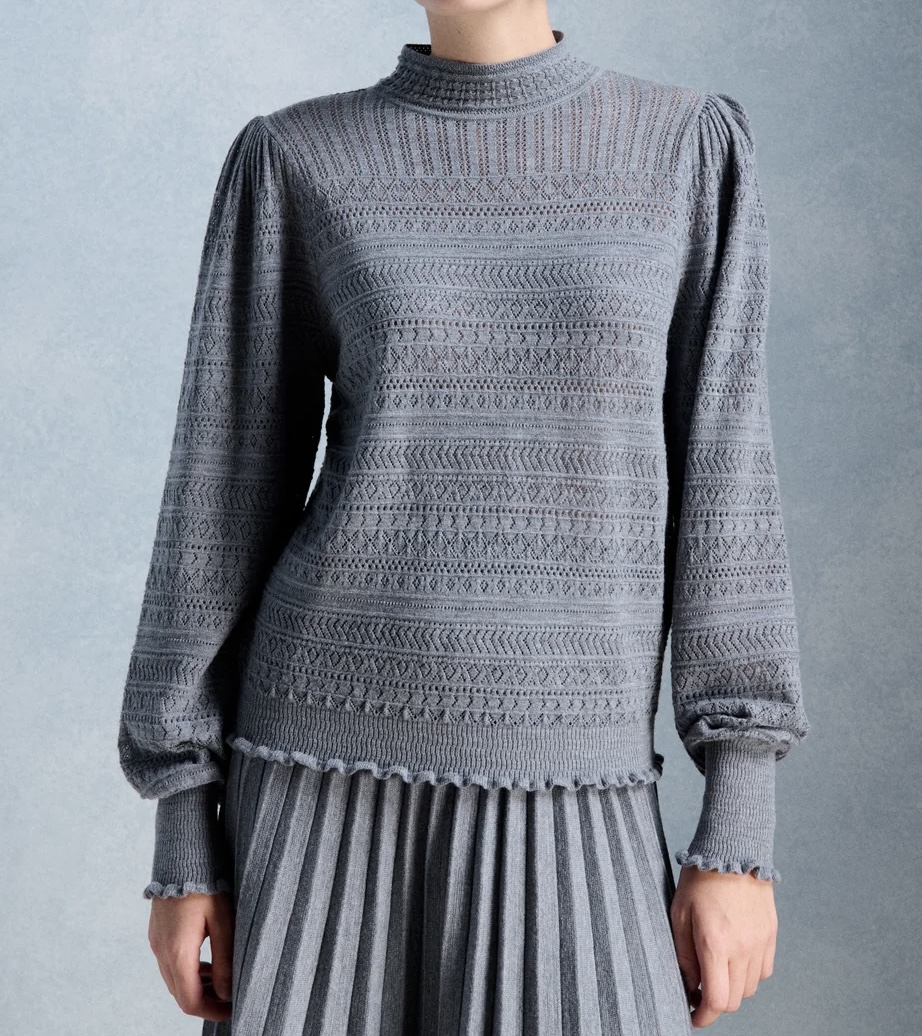 Pull Minet (Gris) de PETITE MENDIGOTE – Image 5