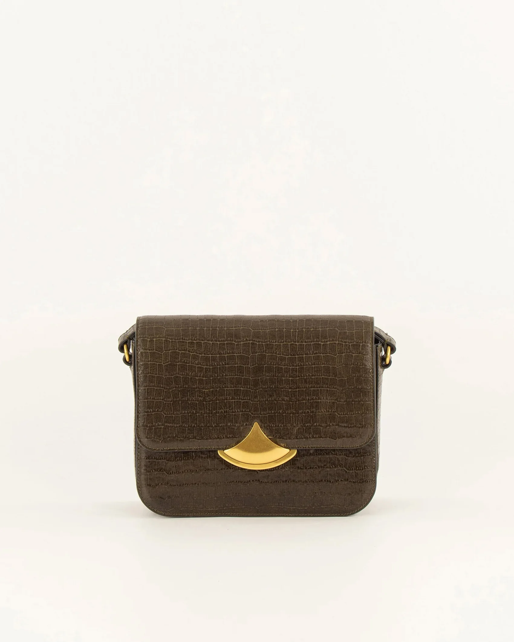 Sac Diviluz E en croco Lichen de Sessùn chez dress code shop- 68000 COLMAR
