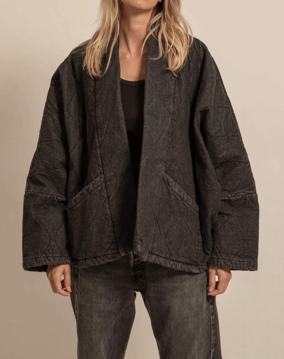 Veste Chicago Denim (Dark Stone Wash) de AOKYANOS
